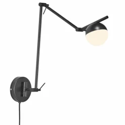 Applique murale Nordlux CONTINA Noir, 1 lumière