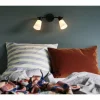 Applique murale Nordlux COLE Noir, 2 lumières