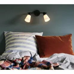 Applique murale Nordlux COLE Noir, 2 lumières