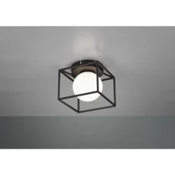 Applique murale Reality GABBIA Noir, 1 lumière