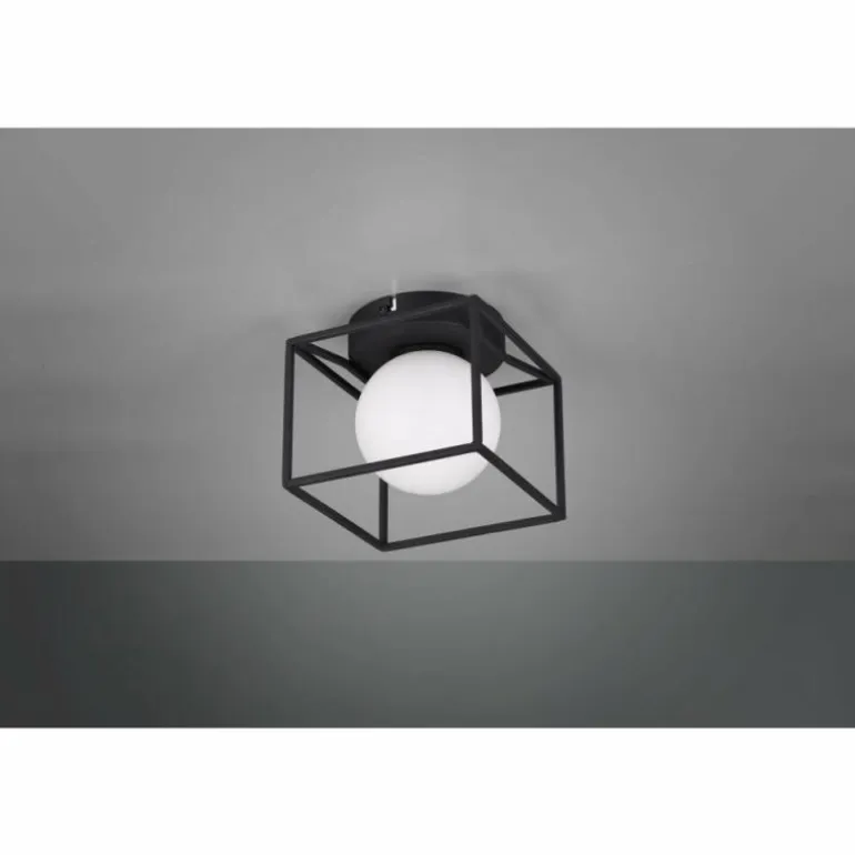 Applique murale Reality GABBIA Noir, 1 lumière