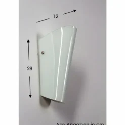 Applique murale Selene Blanc, 1 lumière