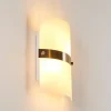 Applique murale Sibo Acier inoxydable, 2 lumières