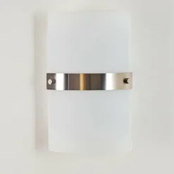 Applique murale Sibo Acier inoxydable, 2 lumières