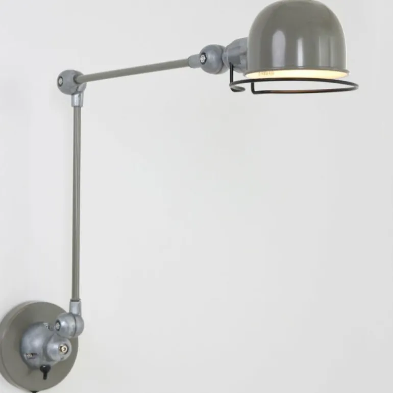 Applique murale Steinhauer Darvin Gris, Vert, 1 lumière