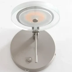 Applique murale Steinhauer Turound LED Acier inoxydable, 1 lumière