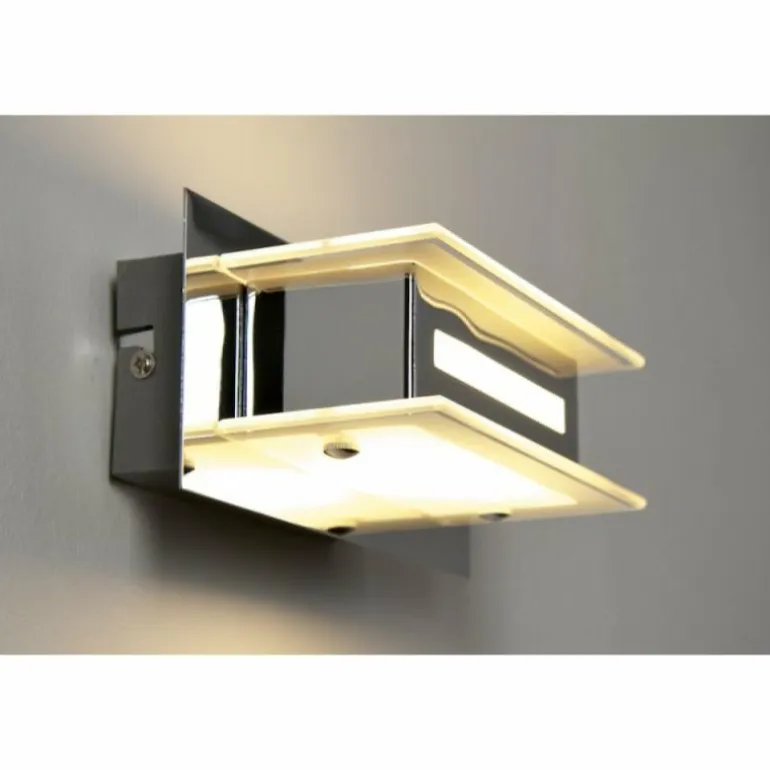Applique murale Trio 2220 LED Chrome, 1 lumière