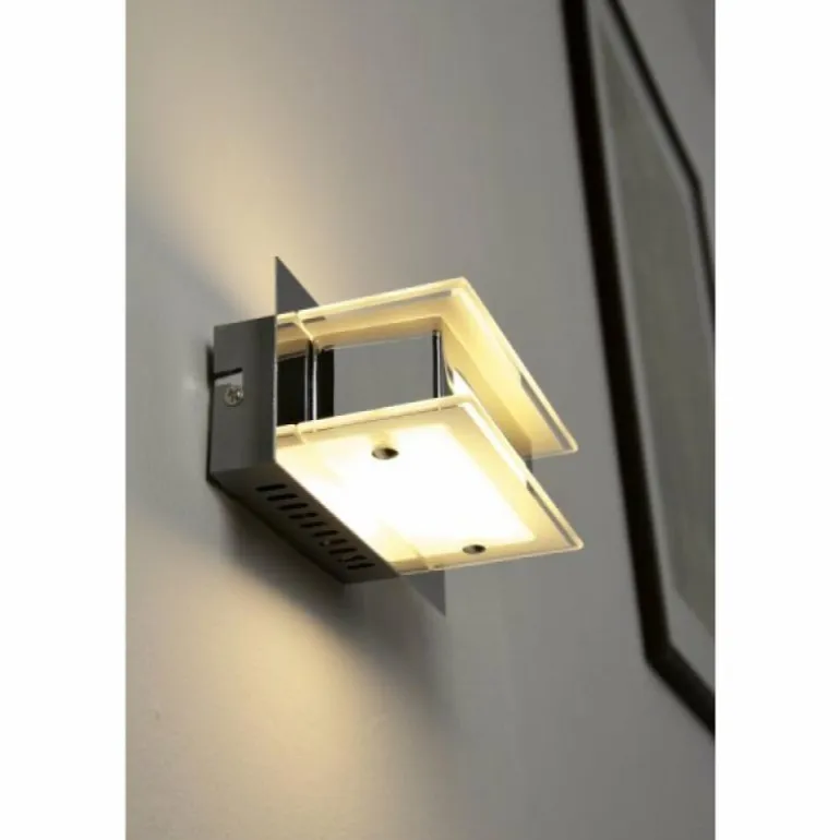 Applique murale Trio 2220 LED Chrome, 1 lumière