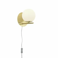 Applique murale Trio Leuchten PURE Laiton, 1 lumière