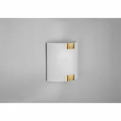 Applique murale Trio Pura Vieux laiton, 1 lumière