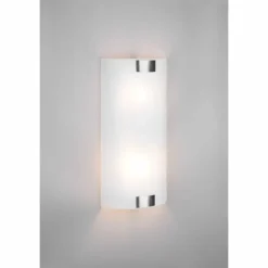 Applique murale Trio Pura Nickel mat, 2 lumières