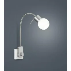 Applique murale Trio-Leuchten Fred LED Nickel mat, 1 lumière