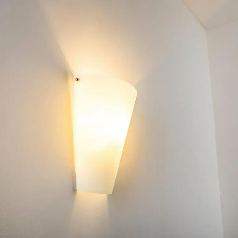 Applique murale Zera Aluminium, Blanc, 1 lumière