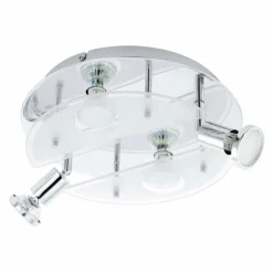 Applique ou plafonnier Eglo CABO 1 LED Chrome, 4 lumières