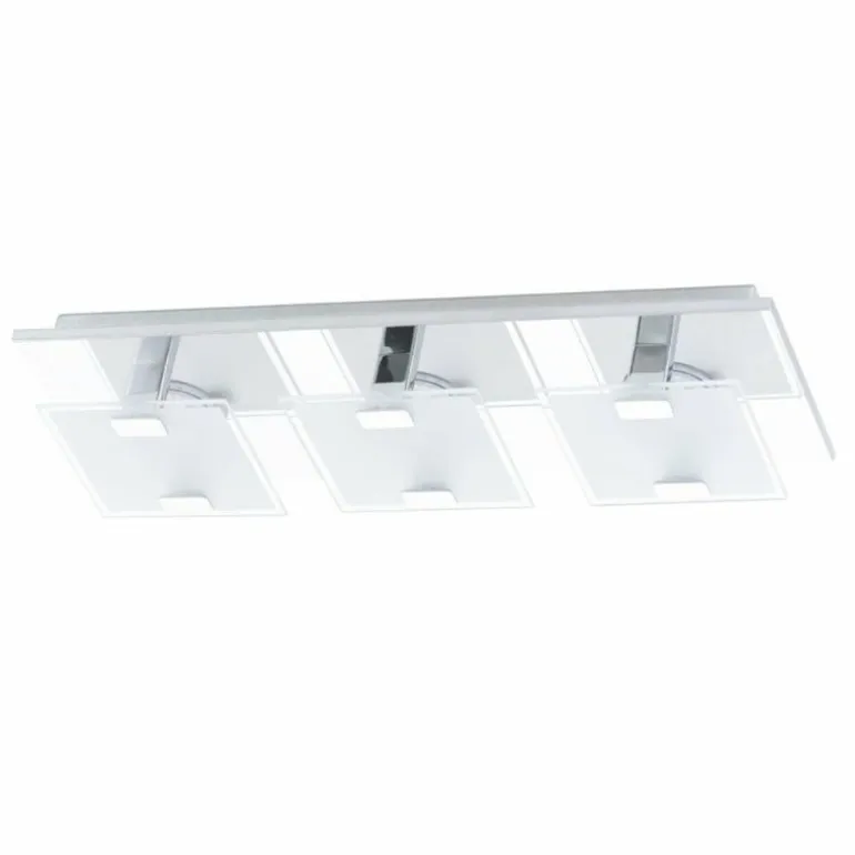 Applique ou plafonnier Eglo VICARO LED Chrome, 3 lumières