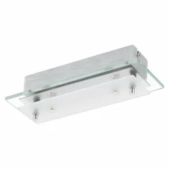 Applique ou plafonnier Eglo FRES 2 LED Chrome, 2 lumières