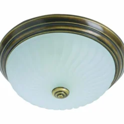 Applique ou plafonnier Steinhauer Bronze, 2 lumières