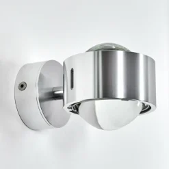 Applique Sapri Chrome brossé, 1 lumière