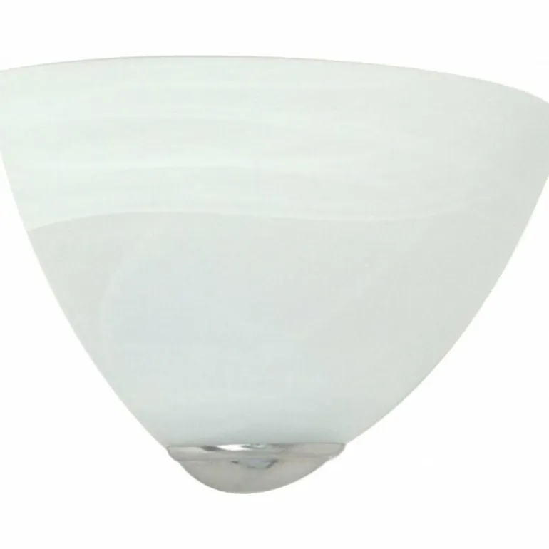 Applique Steinhauer BURGUNDY Acier inoxydable, 1 lumière