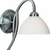 Applique Steinhauer CAPRI Acier inoxydable, 1 lumière