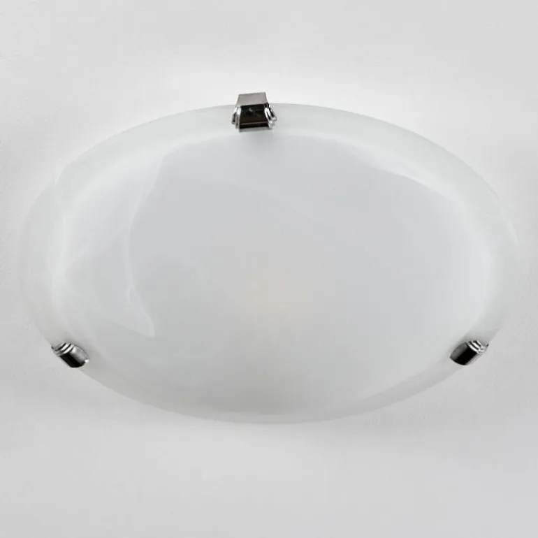 Balan Plafonnier Blanc, 1 lumière