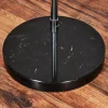 Baloca Lampadaire Nickel mat, Noir, 1 lumière