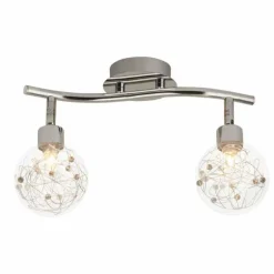 Barre de spots Brilliant Joya Chrome, 2 lumières
