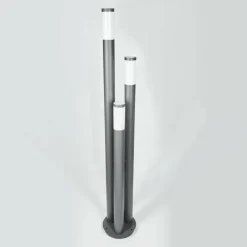 Borne lumineuse Gaborone Anthracite, 3 lumières