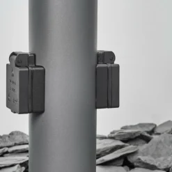 Borne lumineuse Tunes Anthracite, 1 lumière