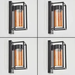 Boucinho Lampe murale d´extérieur Noir, 1 lumière