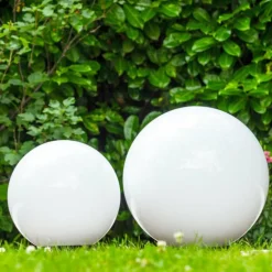 Boule lumineuse Miau Blanc, 2 lumières