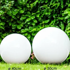 Boule lumineuse Miau Blanc, 2 lumières