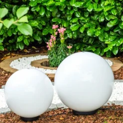 Boule lumineuse Miau Blanc, 2 lumières