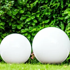 Boule lumineuse Miau Blanc, 2 lumières
