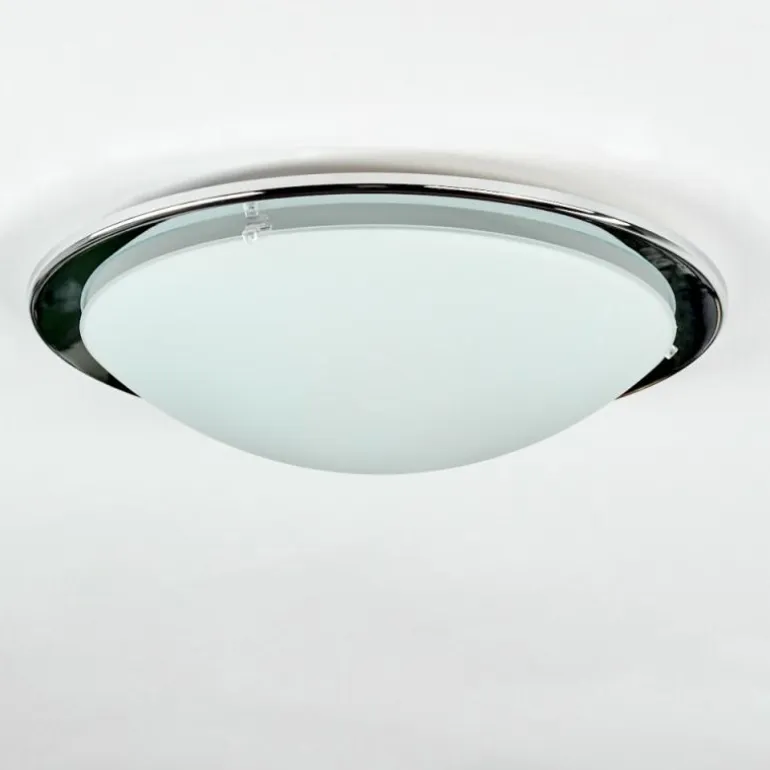 Brena Plafonnier Argenté, 2 lumières