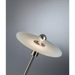 BST 23 Tecnolumen Lampadaire Nickel mat, Noir, 1 lumière