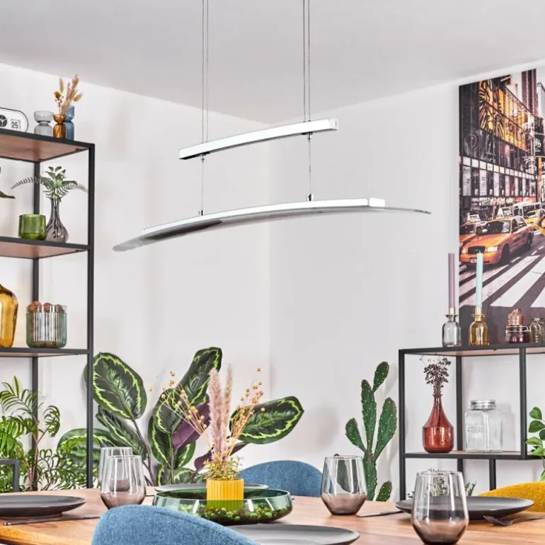 Casalino Suspension, Suspension LED Chrome, 1 lumière
