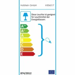Caserta Lampadaire, Eclairage de chemin Acier inoxydable, 1 lumière