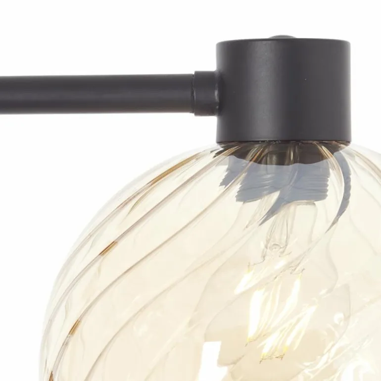 Casto Lampadaire Luminaires Brilliant Noir, 1 lumière