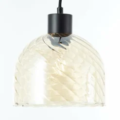 Casto Suspension Luminaires Brilliant Noir, 1 lumière