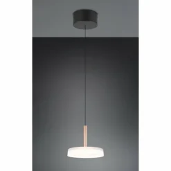 Celeste Suspension Luminaires Trio LED Brun, 1 lumière