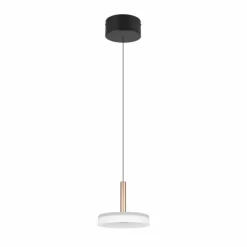 Celeste Suspension Luminaires Trio LED Brun, 1 lumière