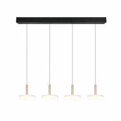 Celeste Suspension Luminaires Trio LED Brun, 1 lumière
