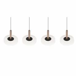 Celeste Suspension Luminaires Trio LED Brun, 1 lumière