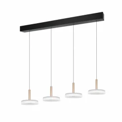 Celeste Suspension Luminaires Trio LED Brun, 1 lumière