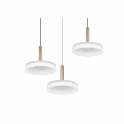 Celeste Suspension Luminaires Trio LED Brun, 1 lumière