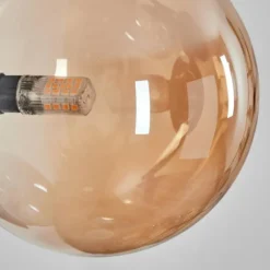 Chehalis Boule lumineuse Ambre, 3 lumières