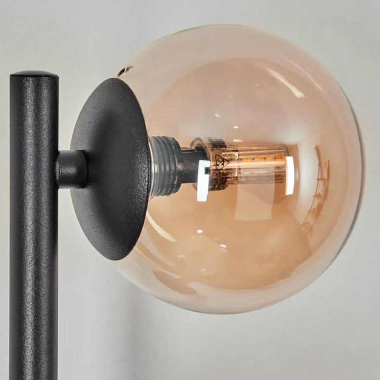 Chehalis Boule lumineuse, Applique murale Ambre, 3 lumières