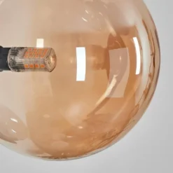 Chehalis Boule lumineuse, Applique murale Ambre, 3 lumières