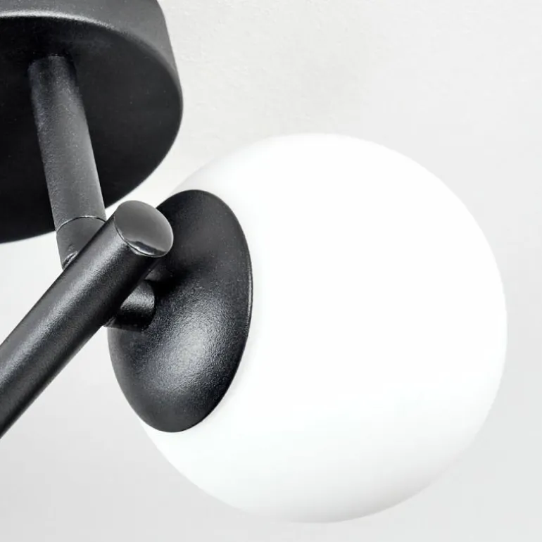 Chehalis Plafonnier, Boule lumineuse Blanc, 3 lumières